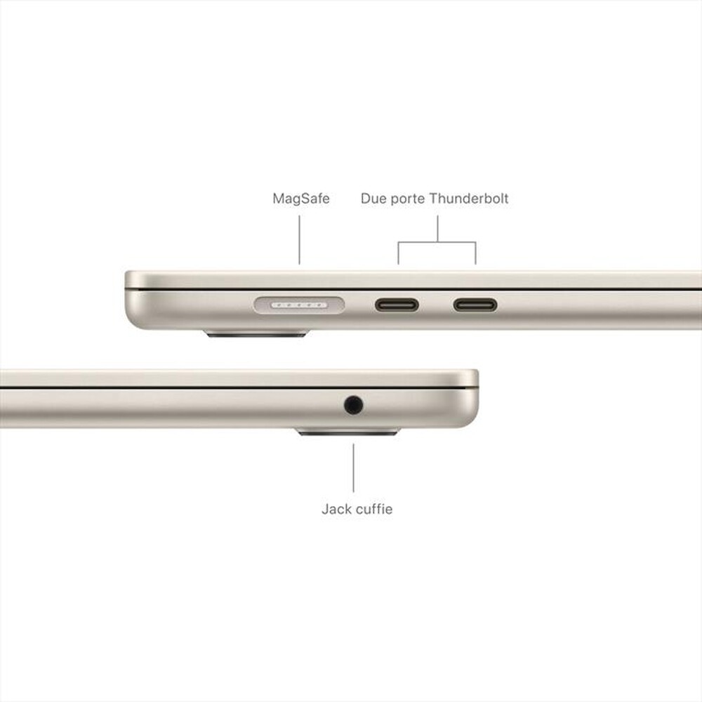 Immagine del prodotto APPLE - MacBook Air 15" M3 Core 8 CPU 10 GPU 24GB 512GB-Galassia