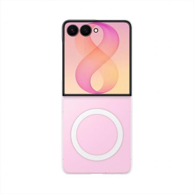 SAMSUNG - Custodia Clear Magnet Case per Galaxy Z Flip8-Transparent