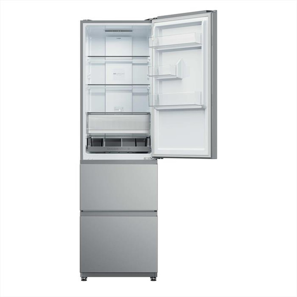 Immagine del prodotto HAIER - Frigorifero combinato HTR3518DNMX Classe D 303lt-Acciaio inox