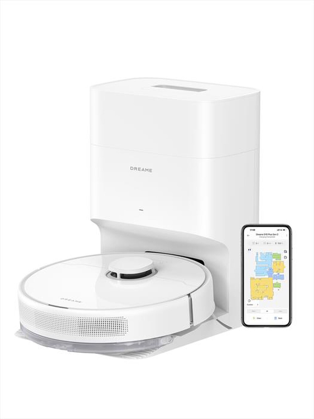 Immagine del prodotto DREAME - Aspirapolvere robot D10 PLUS GEN2-Bianco