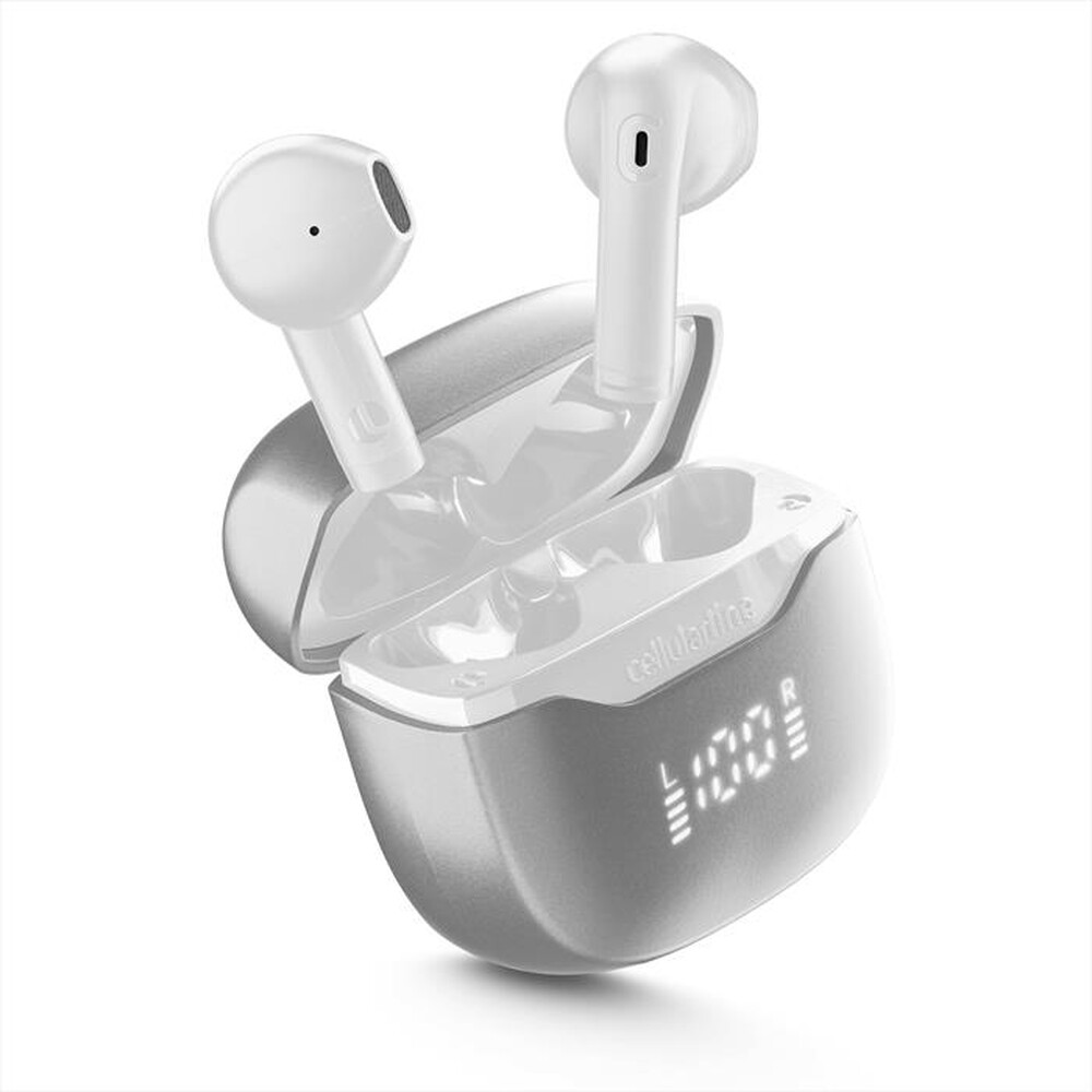Immagine del prodotto CELLULARLINE - Auricolare bluetooth BTCOREPROTWSW-Bianco