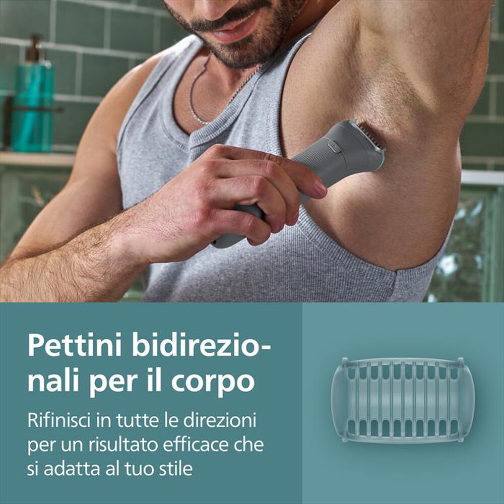 Immagine del prodotto PHILIPS - Tagliacapelli SERIE 3000 BG3485/15-grigio medio