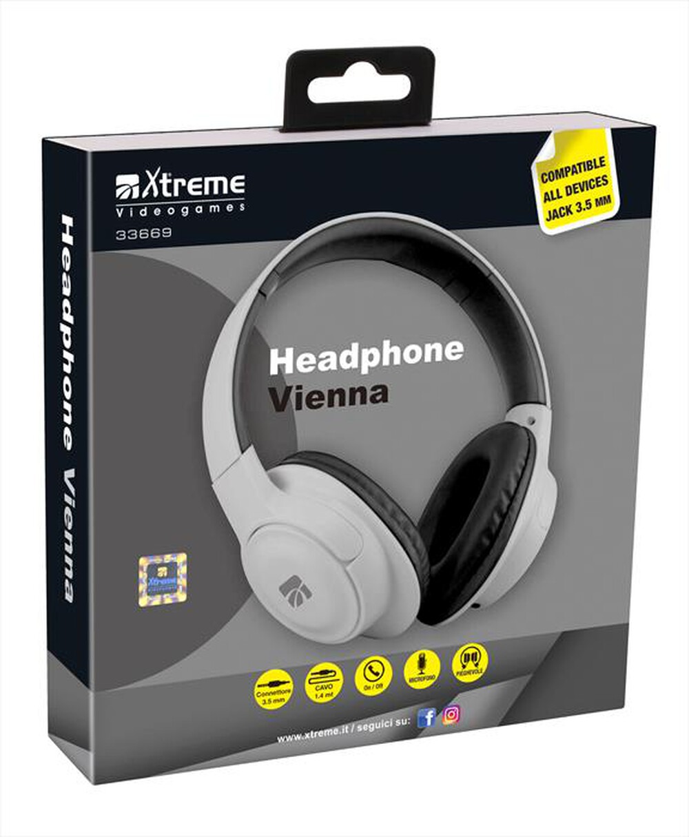 Immagine del prodotto XTREME - HEADPHONE VIENNA-NERO
