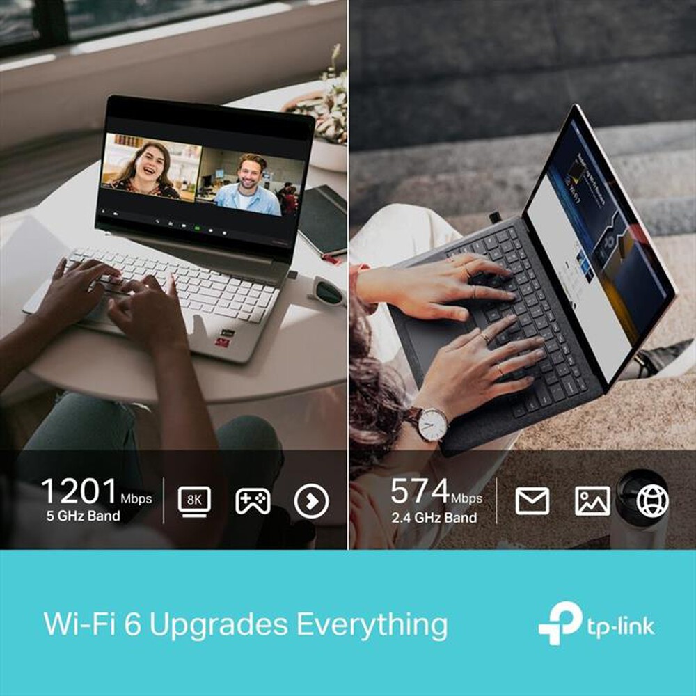 Immagine del prodotto TP-LINK - ARCHER TX1800U NANO AX1800 WI-FI 6 USB-Nero