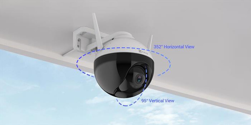 Immagine del prodotto EZVIZ - Telecamera esterni C8C + LEXAR MICROSD 32GB 633X-WHITE