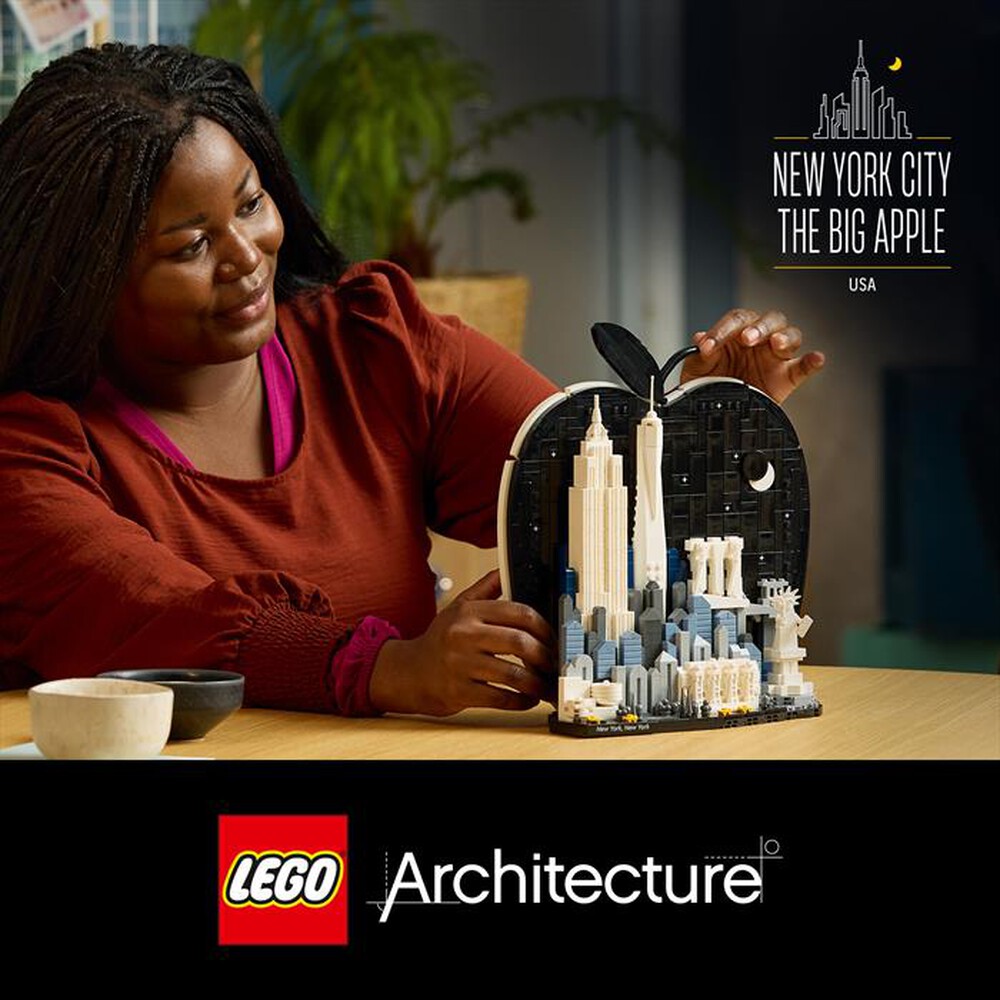 Immagine del prodotto LEGO - ARCHITECTURE New York City La Grande Mela - 21066-Multicolore