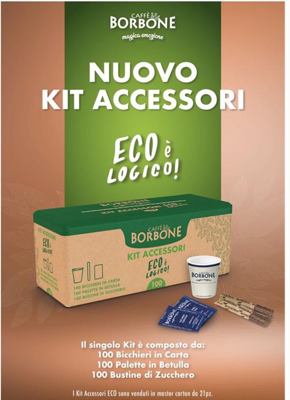 Immagine del prodotto CAFFE BORBONE - Kit accessori EcoLogico