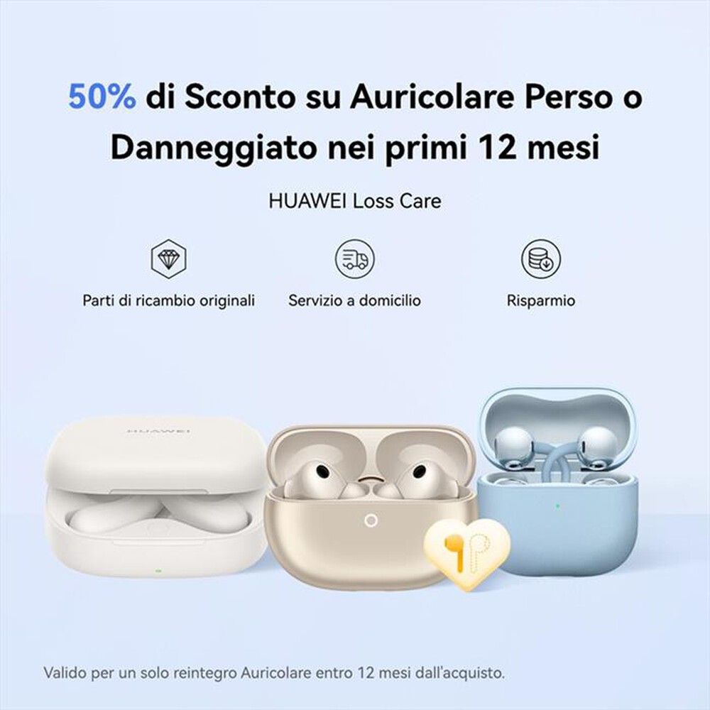 Immagine del prodotto HUAWEI - Auricolare bluetooth F+REEBUDS SE 4 (ANC)-WHITE