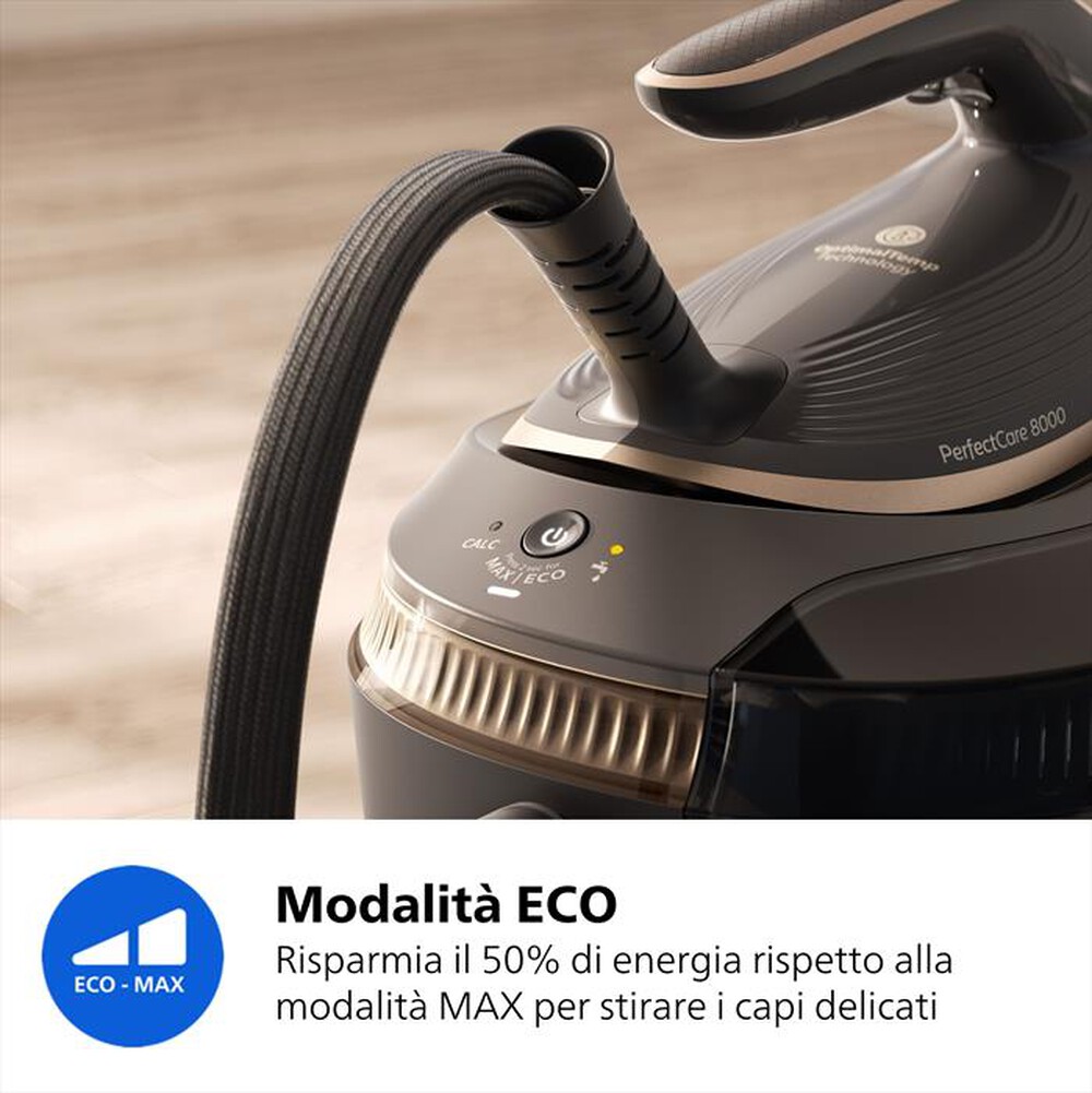 Immagine del prodotto PHILIPS - Sistema stirante PERFECTCARE SERIE 8000 PSG8200/80-Grigio/Oro