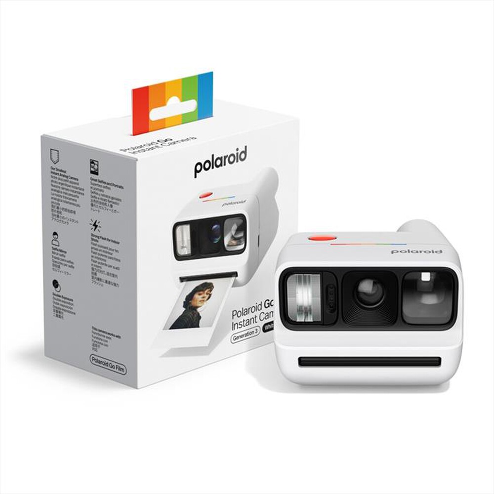 Immagine del prodotto POLAROID - Fotocamera analogica istantanea GO GEN 3-Bianca