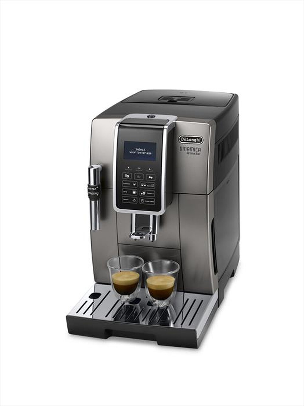 Immagine del prodotto DE LONGHI - Macchina da caff&egrave; Dinamica Aroma Bar ECAM359.37.TB-TITANIO E NERO