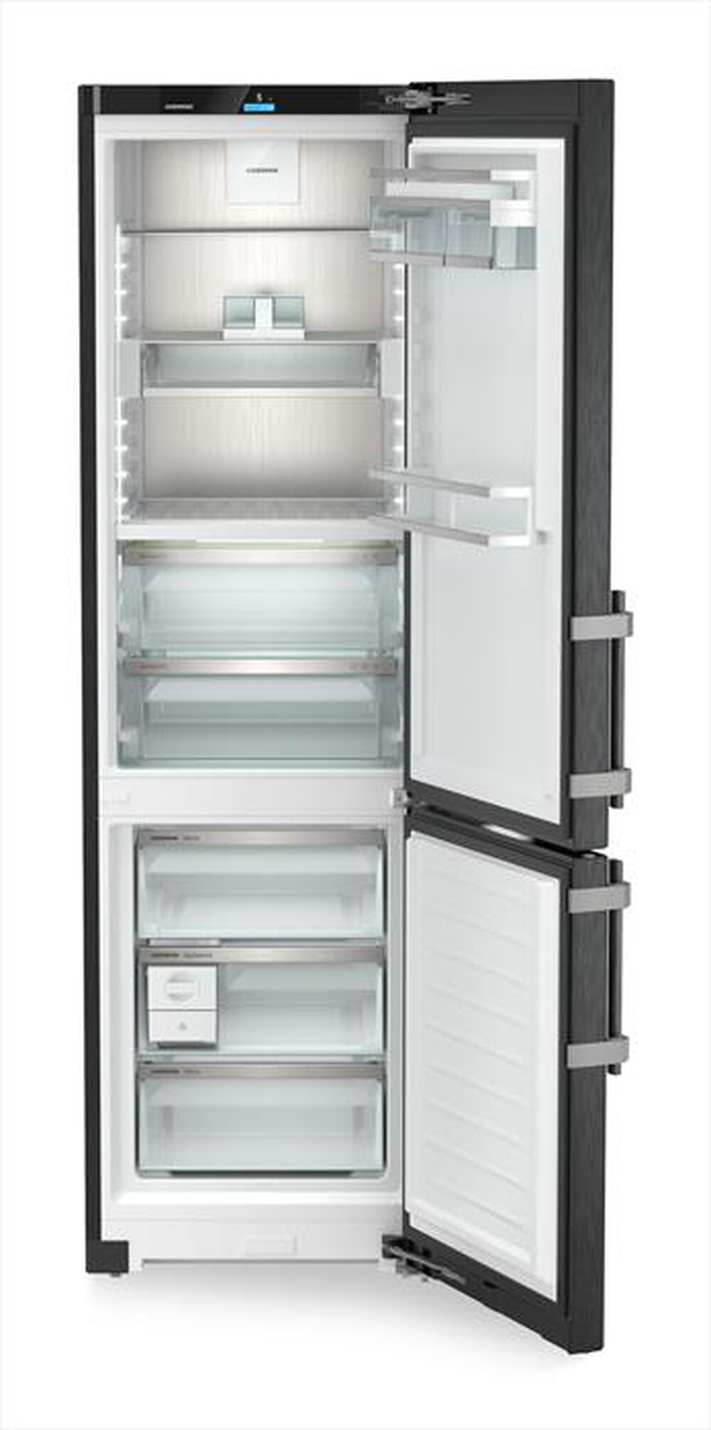 Immagine del prodotto LIEBHERR - Frigorifero combinato CBNBSA 5753-20 ClasseA 362lt-BlackSteel