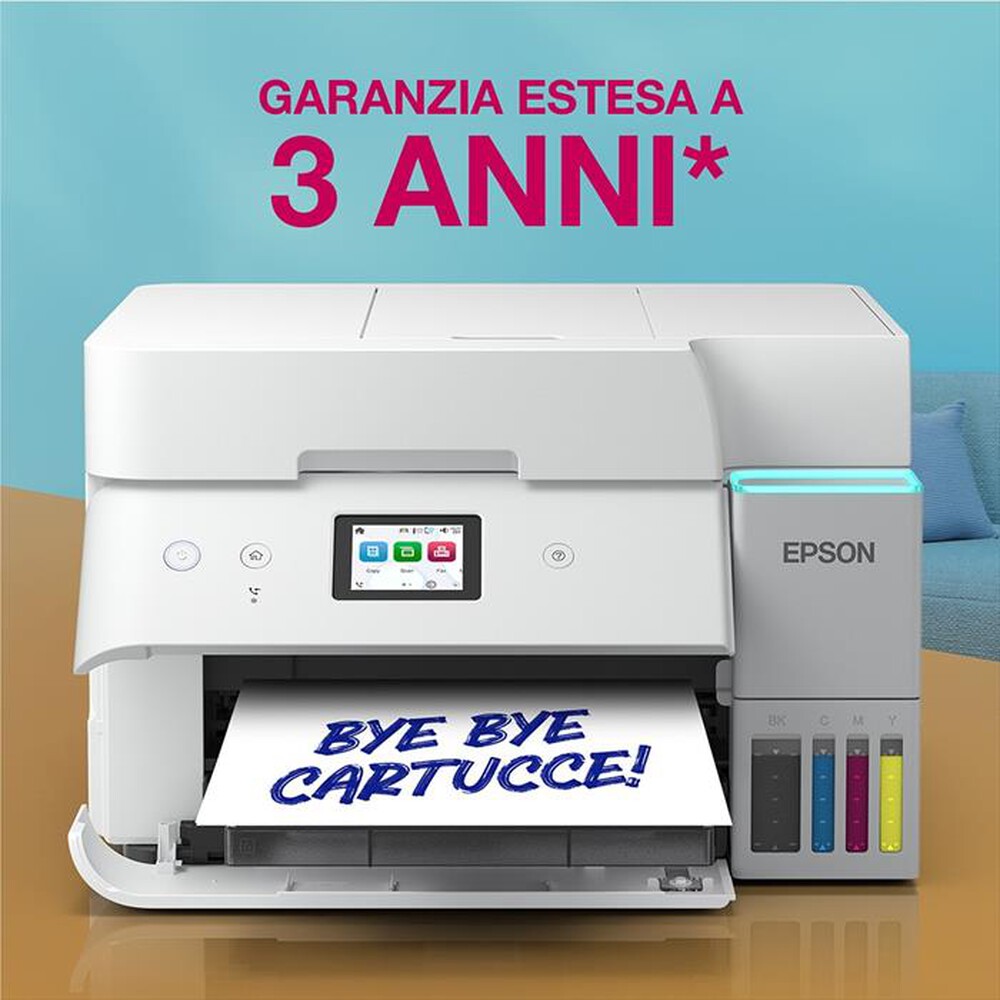 Immagine del prodotto EPSON - EcoTank ET-4956 Stampante Inkjet Multifunzione A4-Bianco