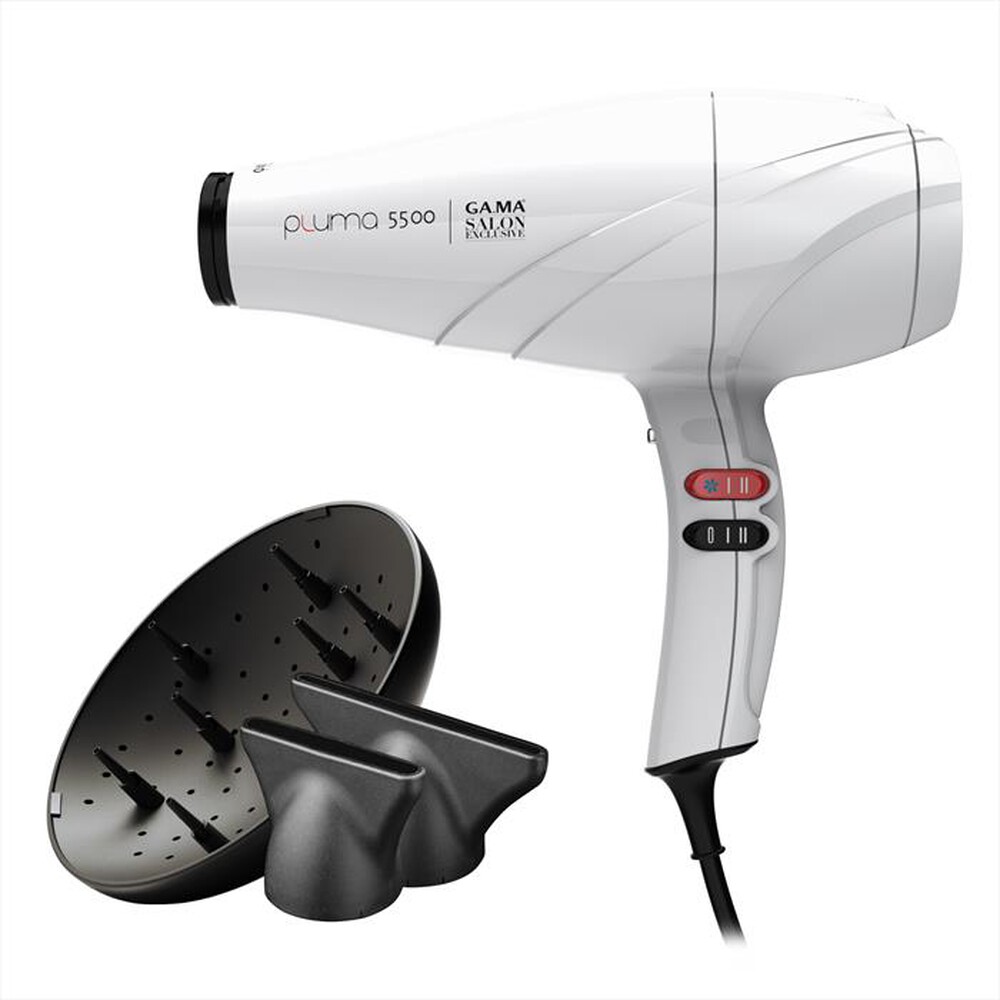 Immagine del prodotto GAMA - Asciugacapelli PLUMA 5500-Bianco