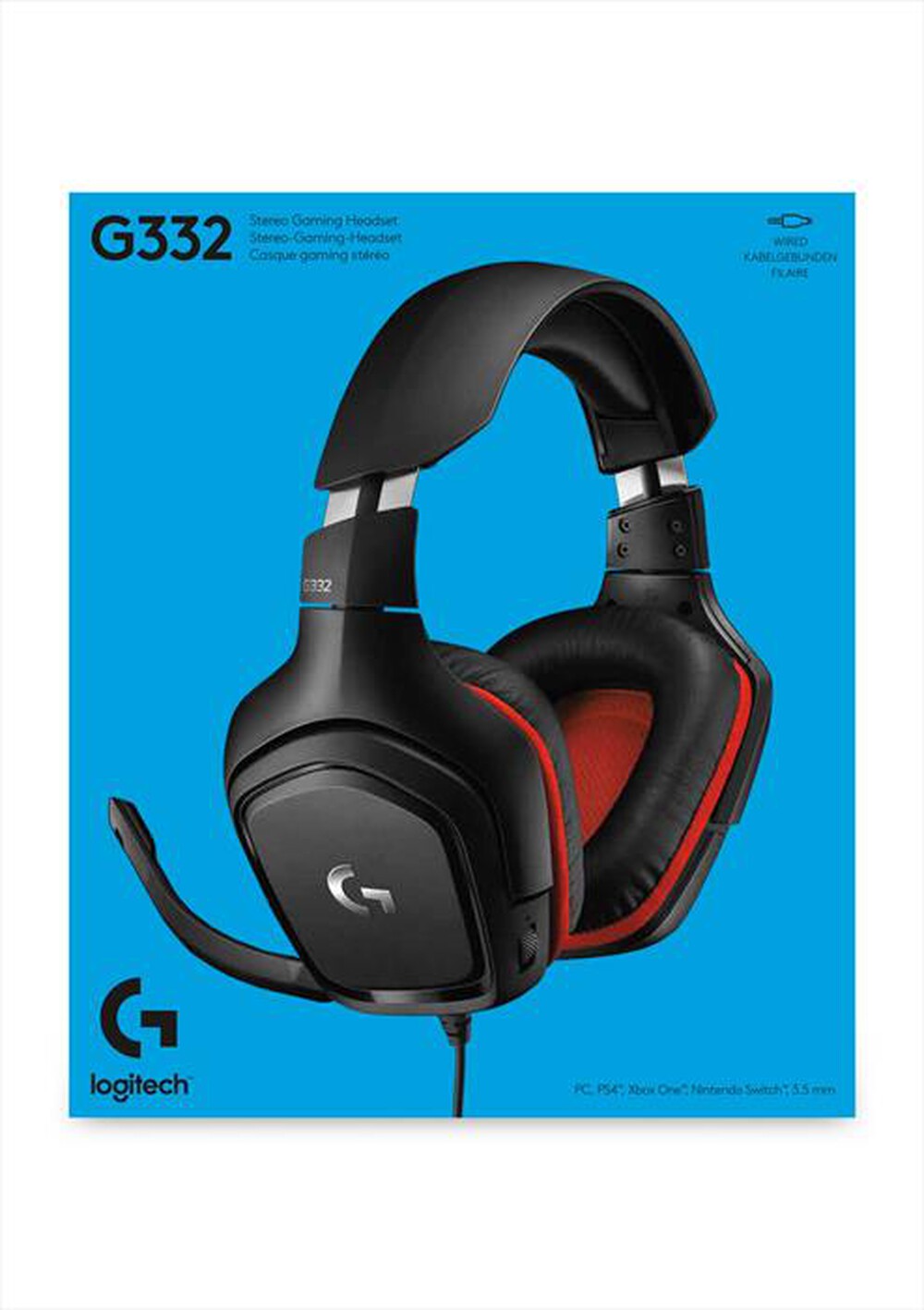 Immagine del prodotto LOGITECH - G332-Nero