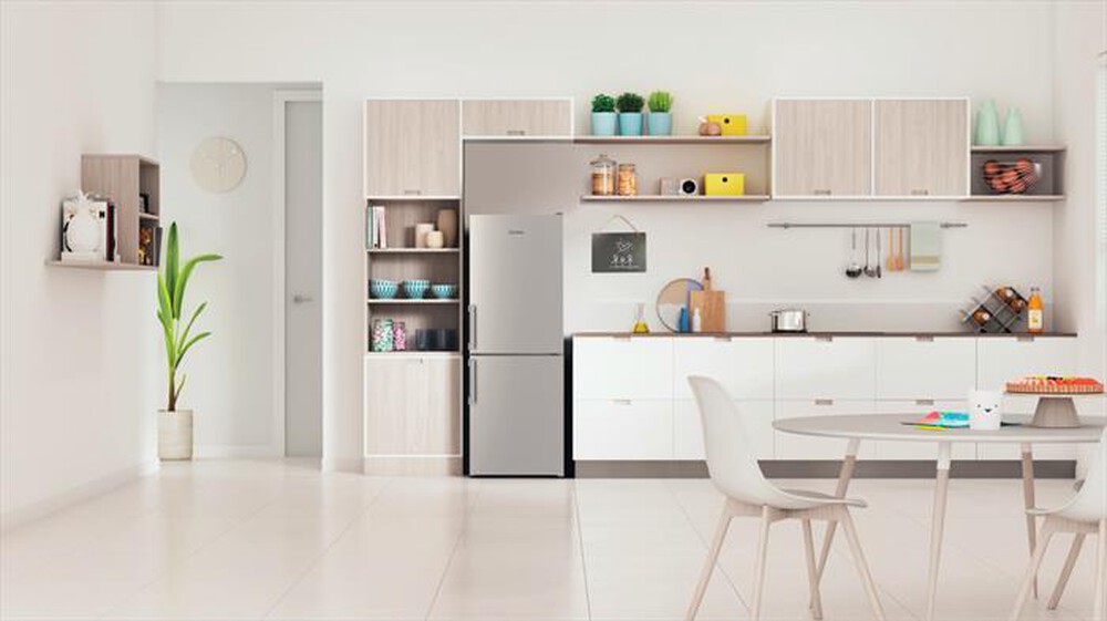 Immagine del prodotto INDESIT - Frigorifero combinato IB55 532 X Classe E 229 lt-Stainless steel