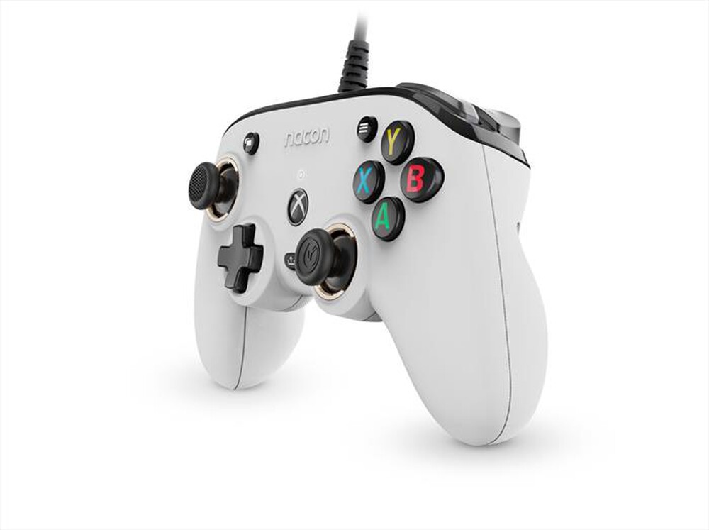 Immagine del prodotto NACON - PRO COMPACT CONTROLLER LICENZA UFFICIALE XBOX-Bianco