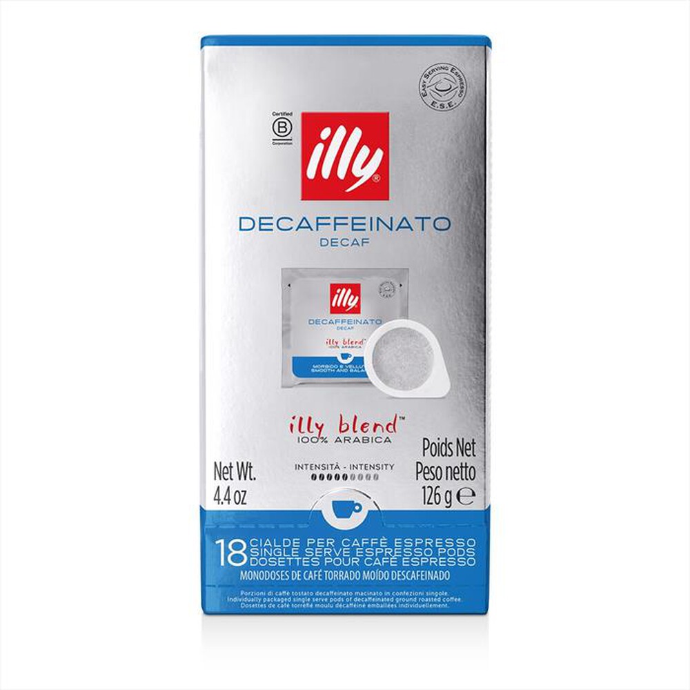 Immagine del prodotto ILLY - 18 CIALDE CAFF&Egrave; MONODOSE E.S.E. DECAFFEINATO