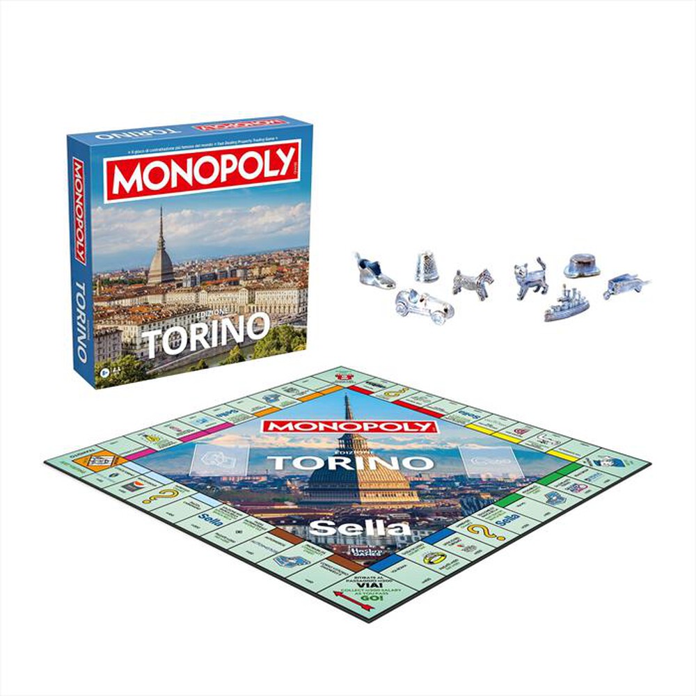 Immagine del prodotto WINNING MOVES - Monopoly citt&agrave; di Torino!-BIANCO