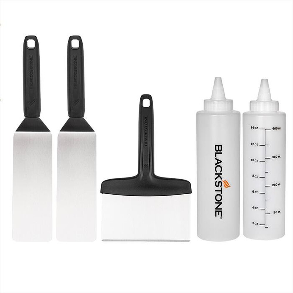 Immagine del prodotto BLACKSTONE - Kit 5 pezzi cottura su piastra 5230-Acciaio