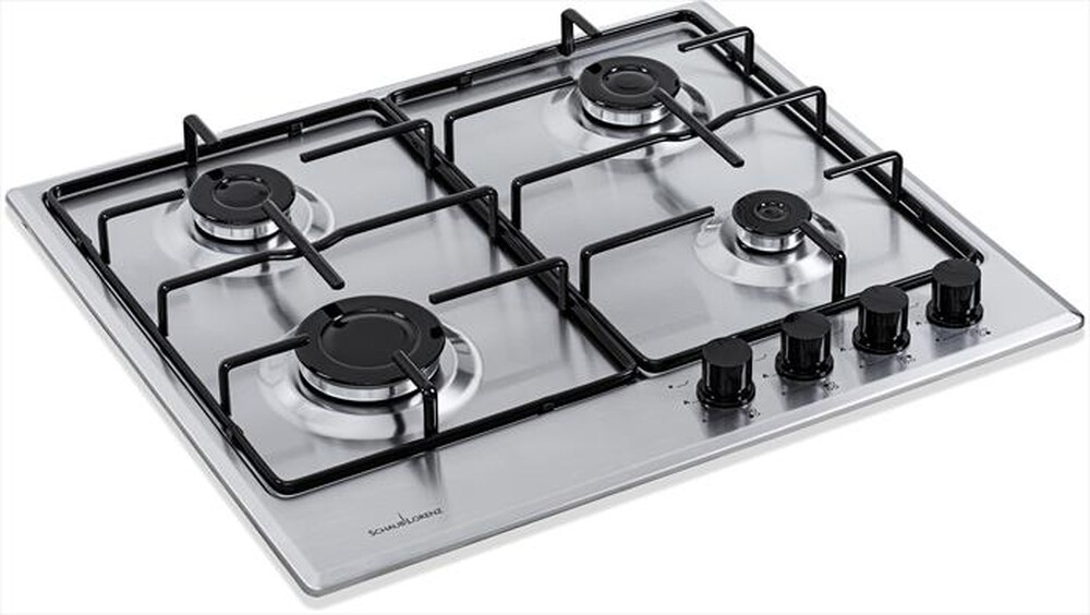Immagine del prodotto SCHAUB LORENZ - Piano cottura a gas SSPC640XF 58cm-inox