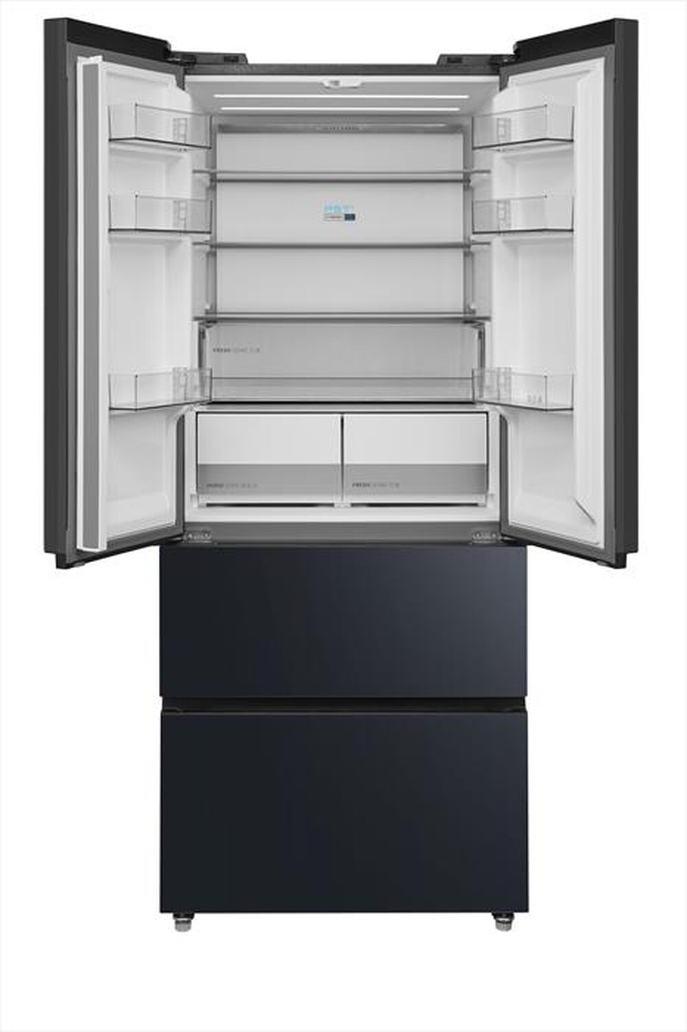 Immagine del prodotto MIDEA - Frigorifero 4 porte MDRF600BIE70 Classe E 435lt-Vetro, Grigio
