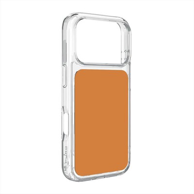 PURO - Cover PLATE MAG per iPhone 17 Pro-arancione