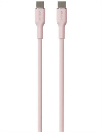 PURO - Cavo USB PUUSBCUSBCICONROSE-Dusty Pink