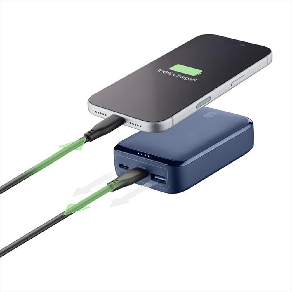 Immagine del prodotto CELLULARLINE - Power Bank Essence Promo 10.000mAh PD fino a 20W-Blu