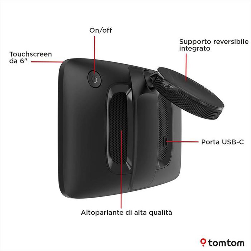 Immagine del prodotto TOM TOM - GO CAMPER TOUR 2A GENERAZIONE-Nero