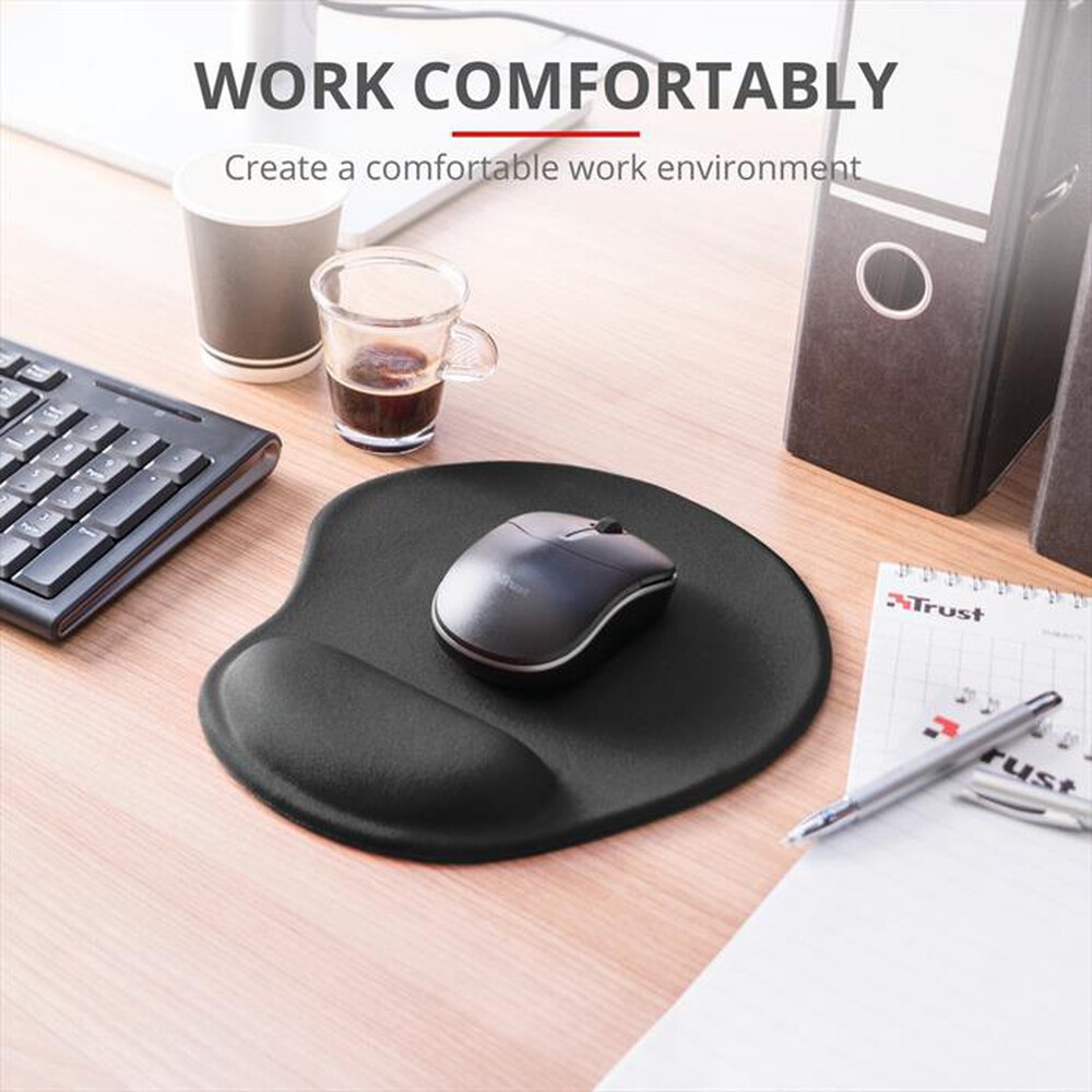 Immagine del prodotto TRUST - Bigfoot Gel Mouse Pad - Black-Black