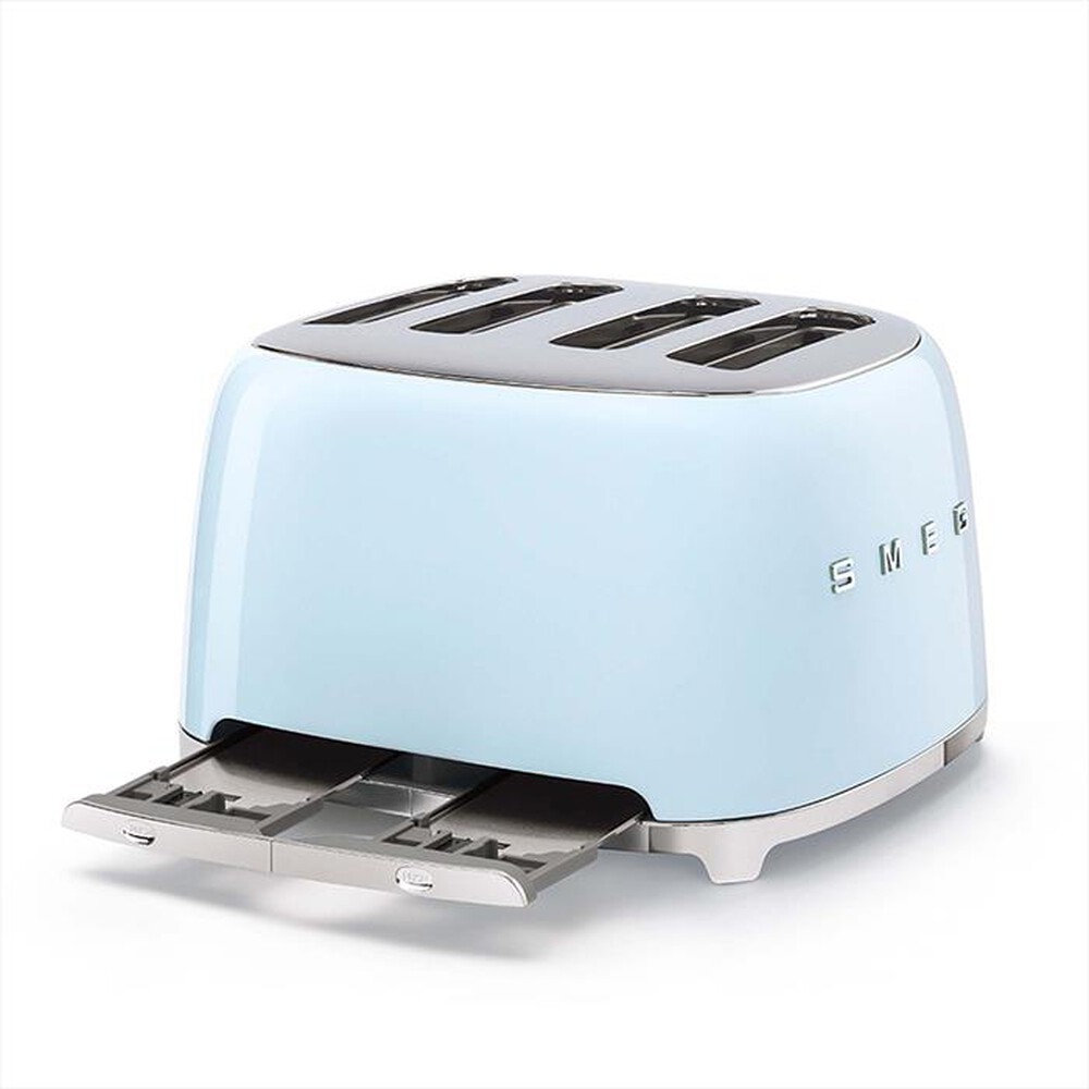 Immagine del prodotto SMEG - Tostapane 50's Style 4x4 fette &ndash; TSF03PBEU-azzurro