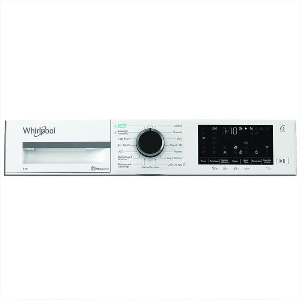 Immagine del prodotto WHIRLPOOL - Lavatrice WAM R268WB IT 8Kg Classe A