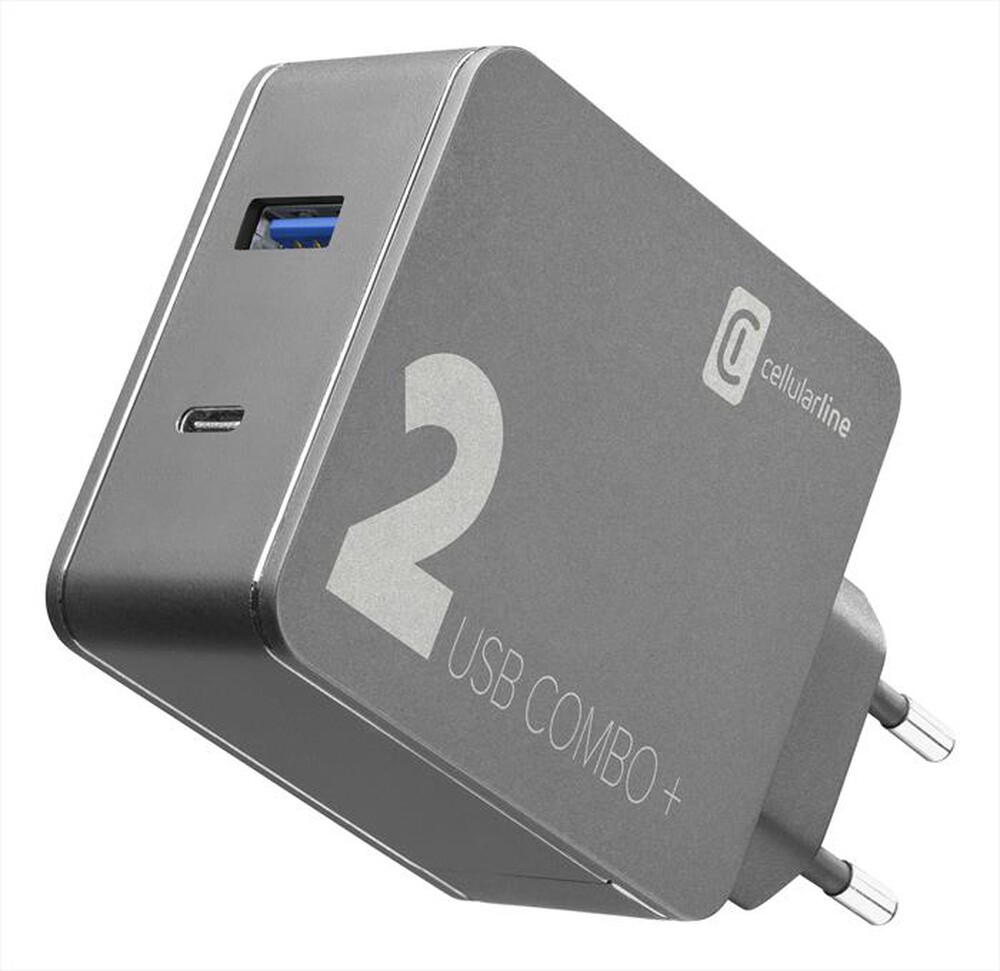 Immagine del prodotto CELLULARLINE - ACHITKITC2CQCPD48K Carica batterie-Nero
