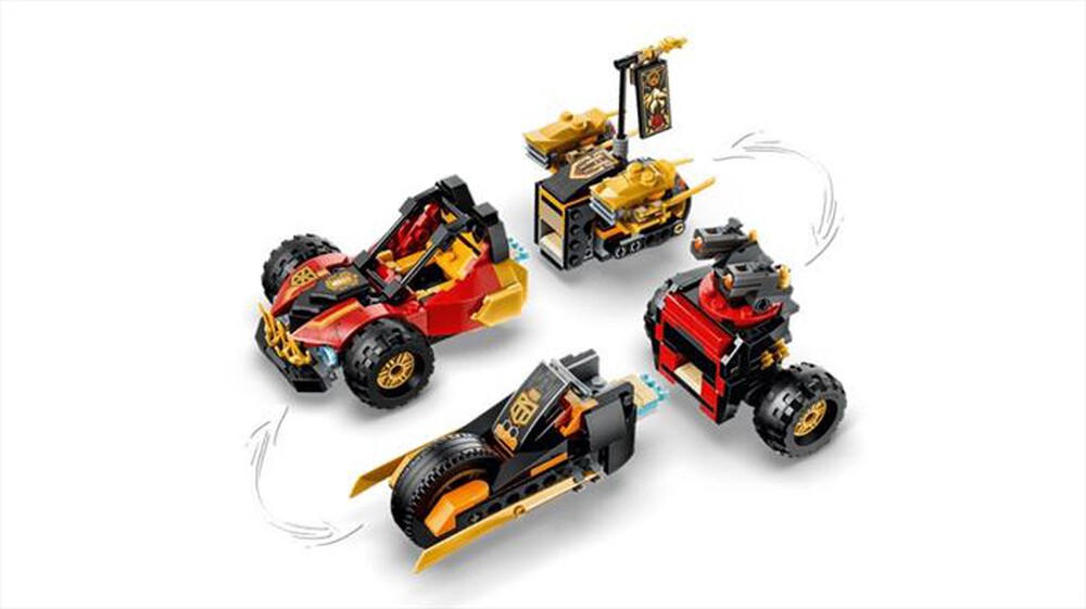 Immagine del prodotto LEGO - Veicoli combinati di Kai e Cole - 71864