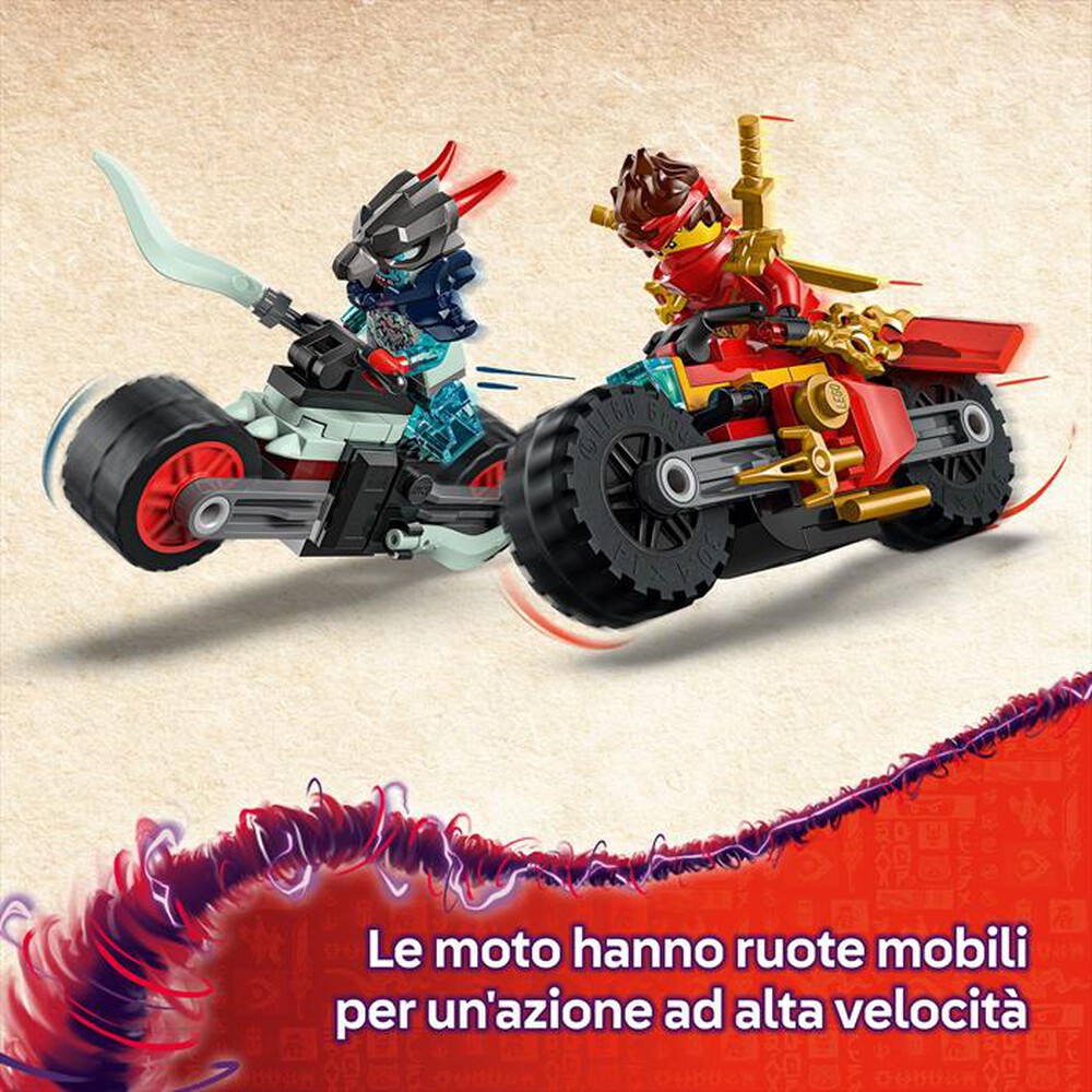 Immagine del prodotto LEGO - NINJAGO Gara di velocit&agrave; sulla moto di Kai 71838