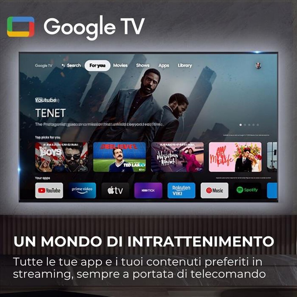Immagine del prodotto HAIER - Smart TV QLED UHD 4K 55" H55S90GUX-Nero