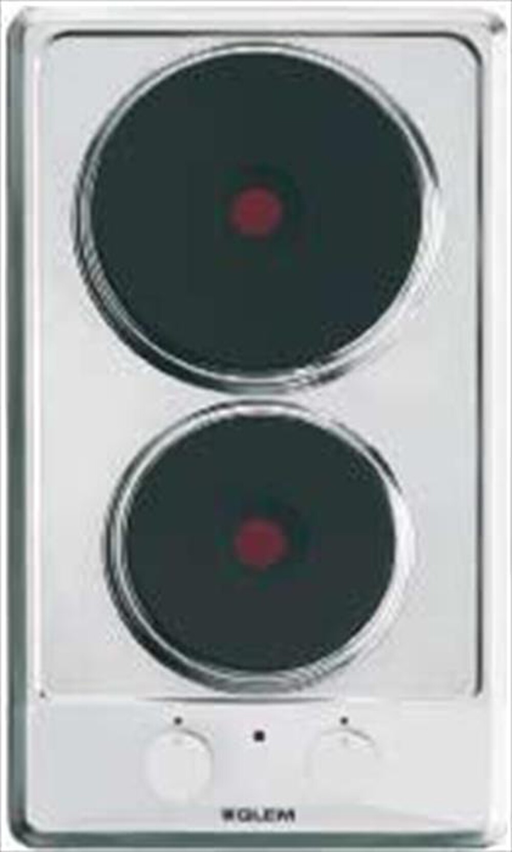 Immagine del prodotto GLEM GAS - Piano cottura elettrico GT320IX 2 fuochi 29 cm-Inox