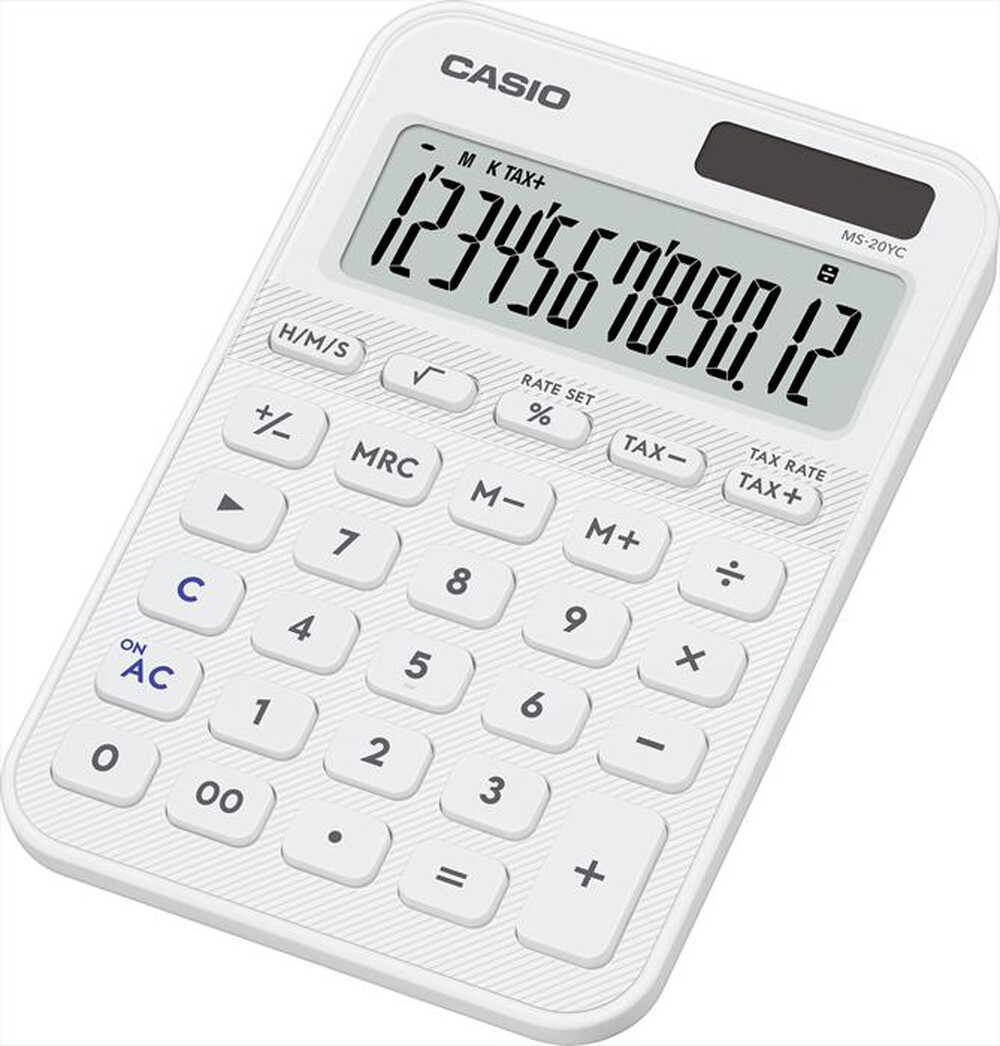 Immagine del prodotto CASIO - Calcolatrice da tavolo MS-20YC WE-BIANCO