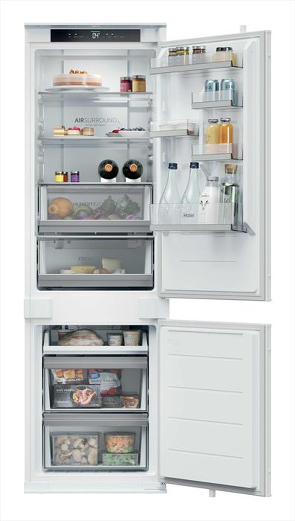 Immagine del prodotto HAIER - Frigorifero 2 porte HBQW5518D Classe D 251lt-Bianco