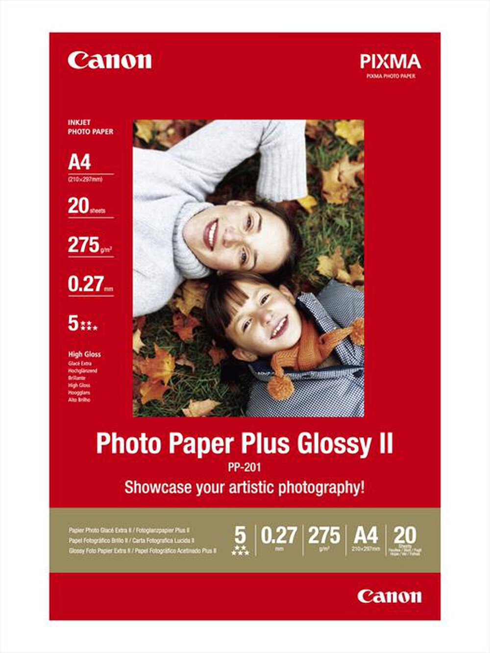 Immagine del prodotto CANON - Paper PP-201 (A4, 20 Sheets)