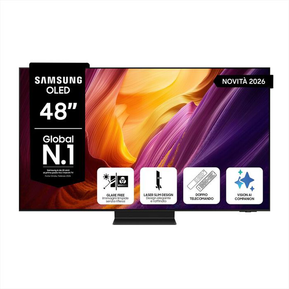 Immagine del prodotto SAMSUNG - Smart TV OLED 4K AI 48" QE48S95HAEXZT-Graphite Black