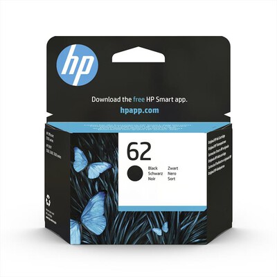 HP - 62 CARTUCCIA DI INCHIOSTRO ORIGINALE-Nero