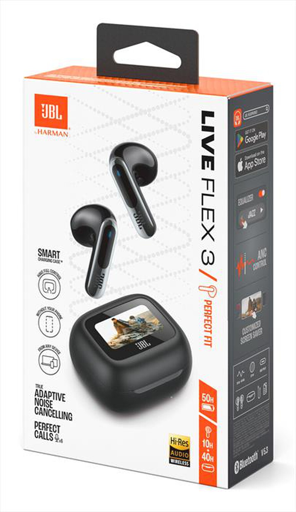 Immagine del prodotto JBL - Auricolari bluetooth LIVE FLEX 3-Nero