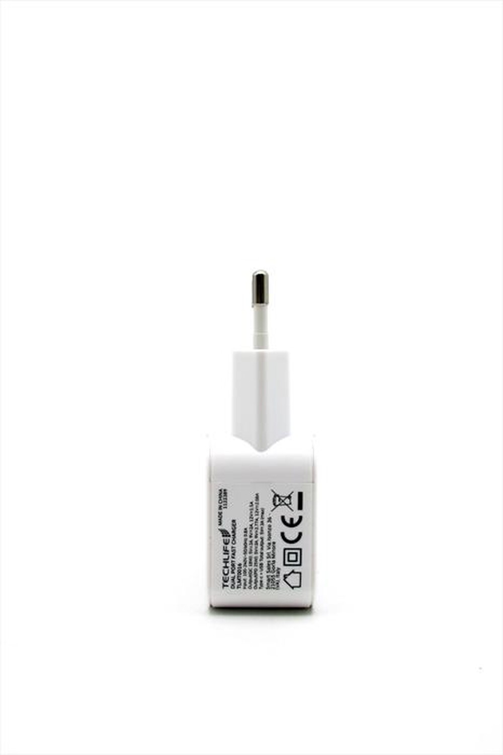 Immagine del prodotto TECHLIFE - Caricabatterie rapido 2in1 TLMT0016-Bianco