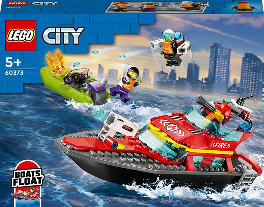 Immagine del prodotto LEGO - CITY Fire Barca di soccorso antincendio 60373