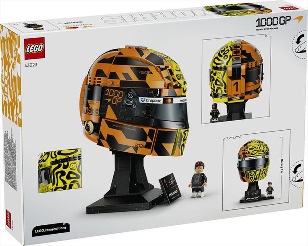 Immagine del prodotto LEGO - EDITIONS Casco di Lando Norris McLaren - 43023