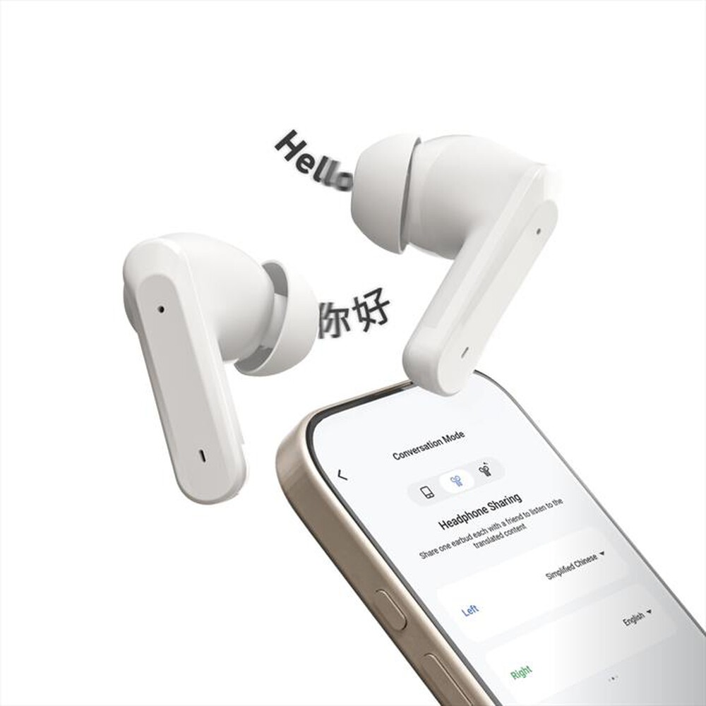 Immagine del prodotto SBS - Auricolare TWS AI Touch control Microfono-bianco