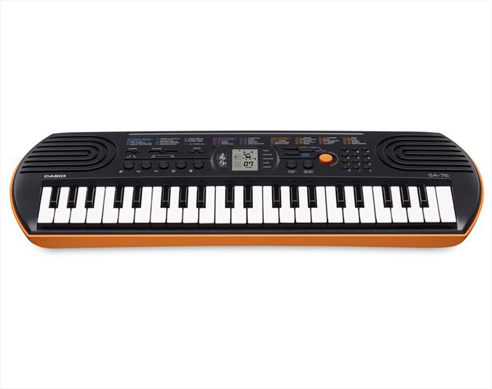 Immagine del prodotto CASIO - SA-76 (Mini Tastiera Musicale)-ARANCIONE