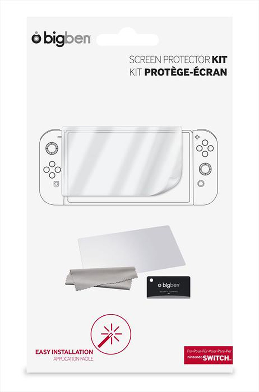 Immagine del prodotto BIG BEN - SWITCHPROTECTKIT-Trasparente